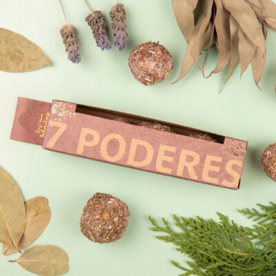 Bombita x 4 Herbal de los 7 Poderes