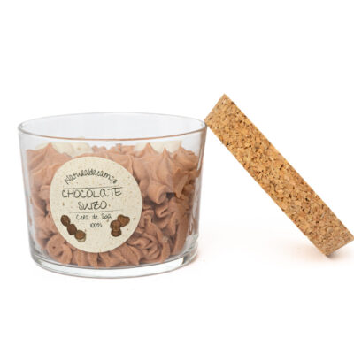 Vela de Cera de Soja con Chocolate Suizo