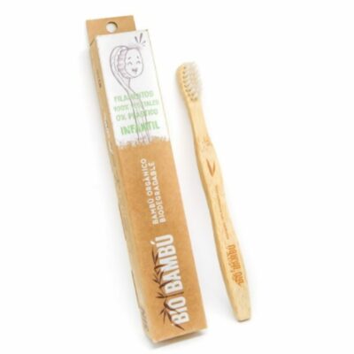 Cepillo de Dientes de Bambú Ecológico Sostenible Infantil