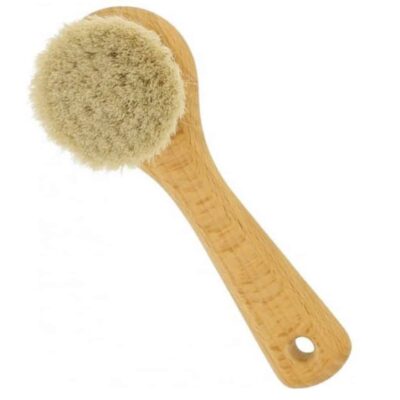 Cepillo Facial Suave de Madera de Haya