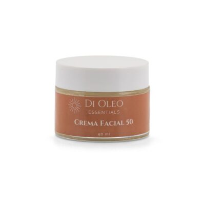 Crema Facial Hidratante con Protección Solar SPF 50