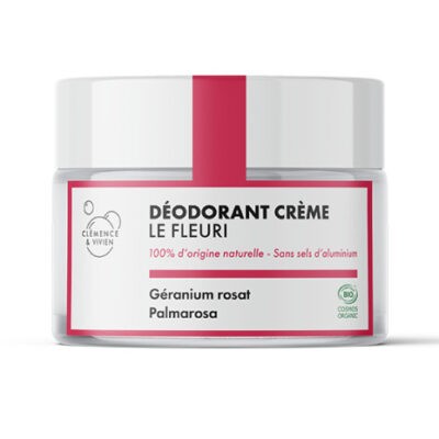 Desodorante Natural Sin Aluminio Geranio y Palmarosa 50 g