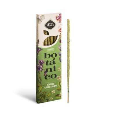 Incienso Botánico de Té Verde y Champa