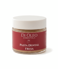 Pasta de Dientes Natural con Sabor a Fresa sin Flúor