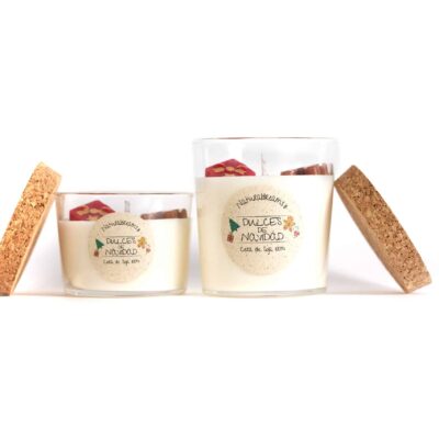 Vela de Cera de Soja Dulce Navidad