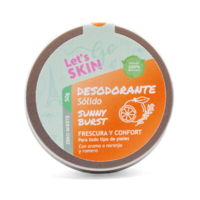 Desodorante en Crema Sunny Burst con Naranja y Romero