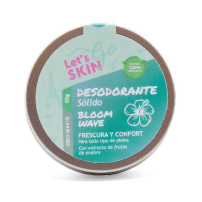 Desodorante en Crema Bloom Wave con Extracto de Bayas de Enebro