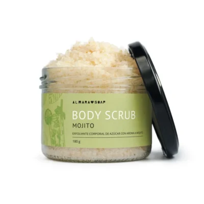 Exfoliante corporal de Azúcar y Sal Marina | Mojito