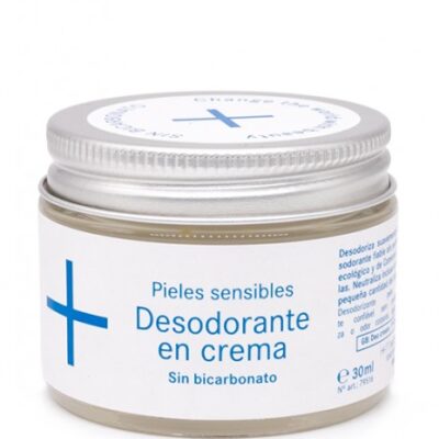 Desodorante Natural Extra Sensible Sin Bicarbonato y Sin Perfume