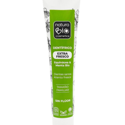 Pasta de Dientes Sin Flúor con Equinácea y Menta Bio 125 ml