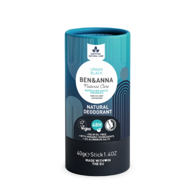 Desodorante Natural en Stick Urban Black Sin Aluminio 40 g