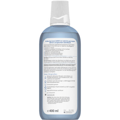 Enjuague Bucal Natural Sin Flúor con Menta y Equinácea 400 ml