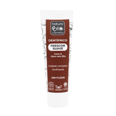 Pasta de Dientes Sin Flúor con Aloe Vera y Coco Bio 75 ml